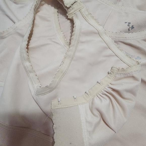 Bundle of 3 Marena Sz. L Post Op Surgical Recovery Bras 3 Nude - Picture 12 of 12